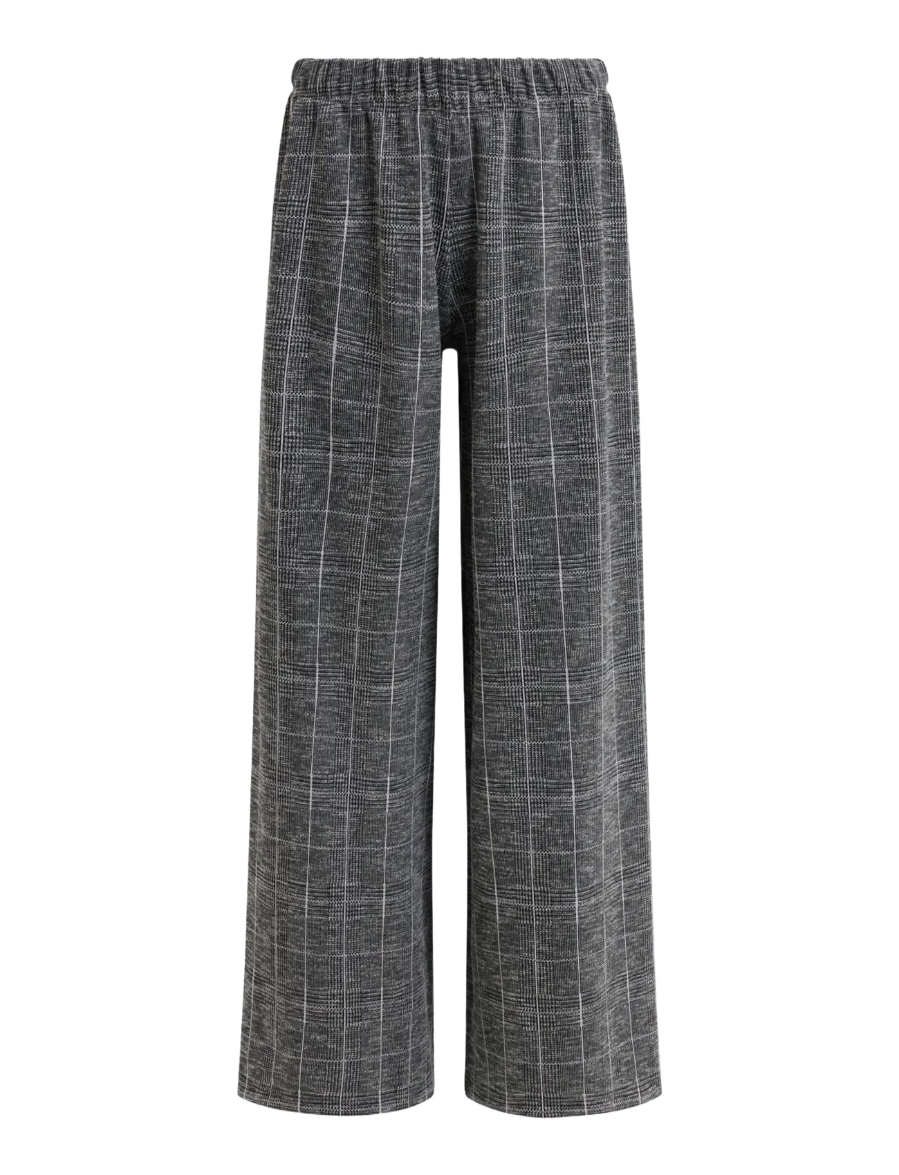 French Connection - WESLEY CHECK TSR - hosen mit weitem bein - grey multi - 1
