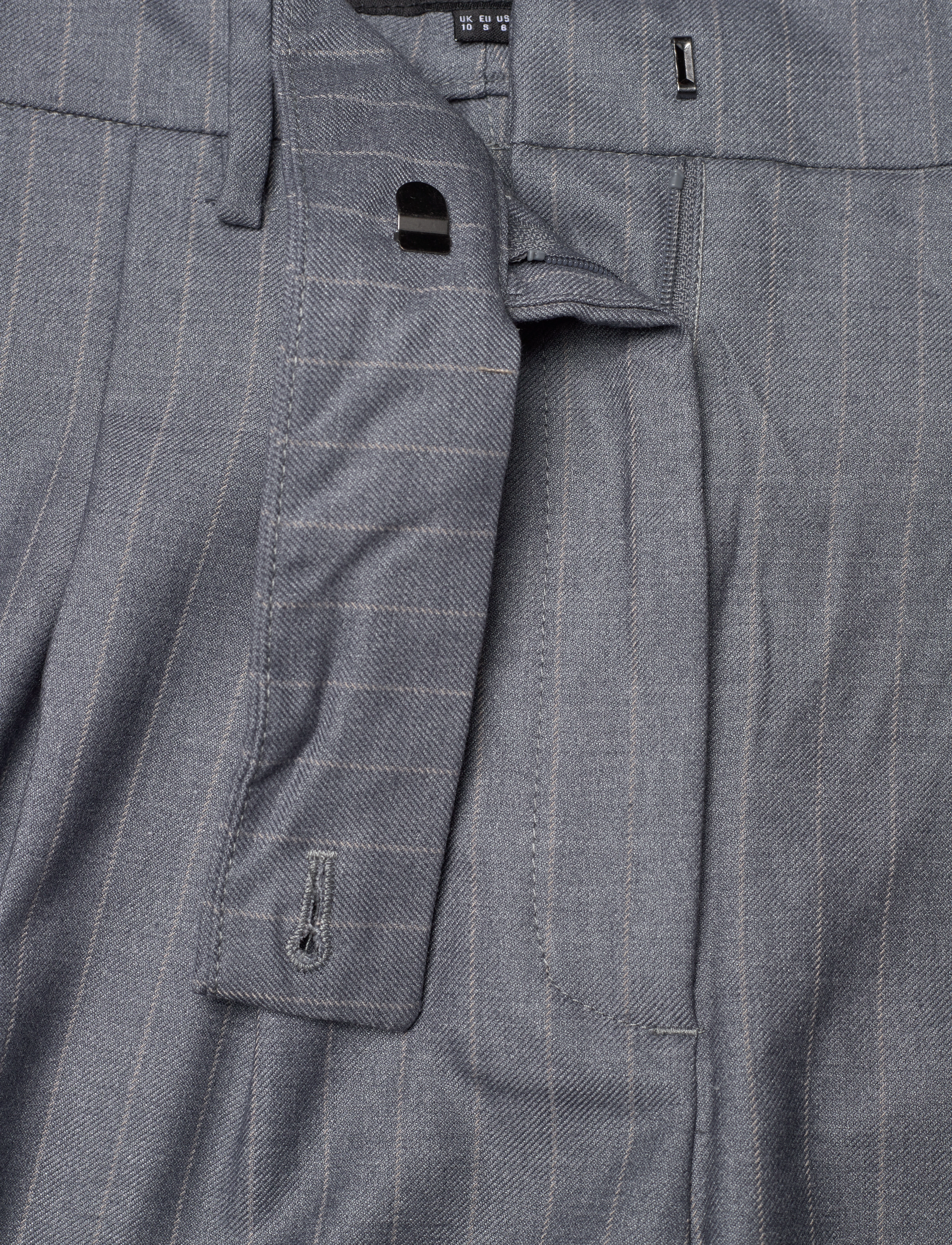 French Connection - FIORELLA PIN STRIPE TROUSERS - grey - 5