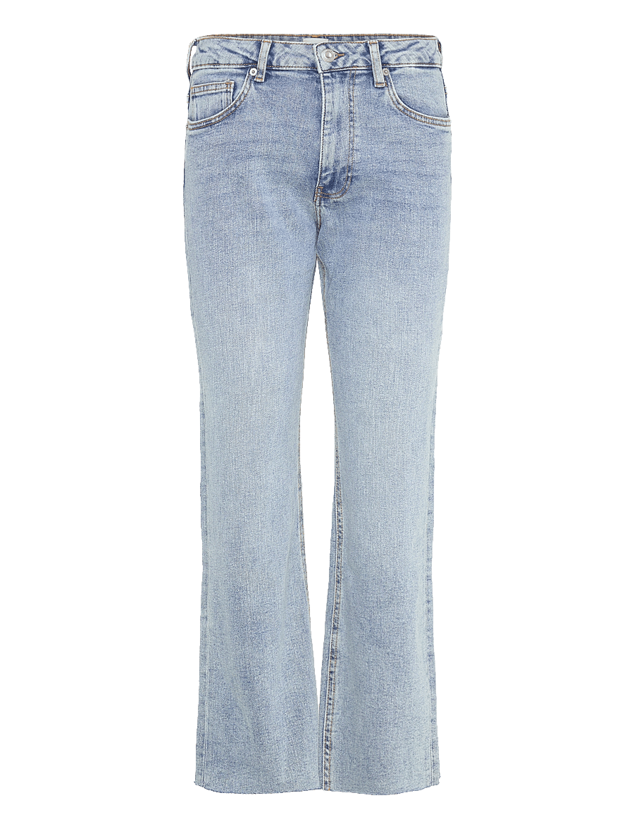 French Connection - ELLIOT DENIM LEG CROP JEAN - igapäevane stiil - light wash - 1