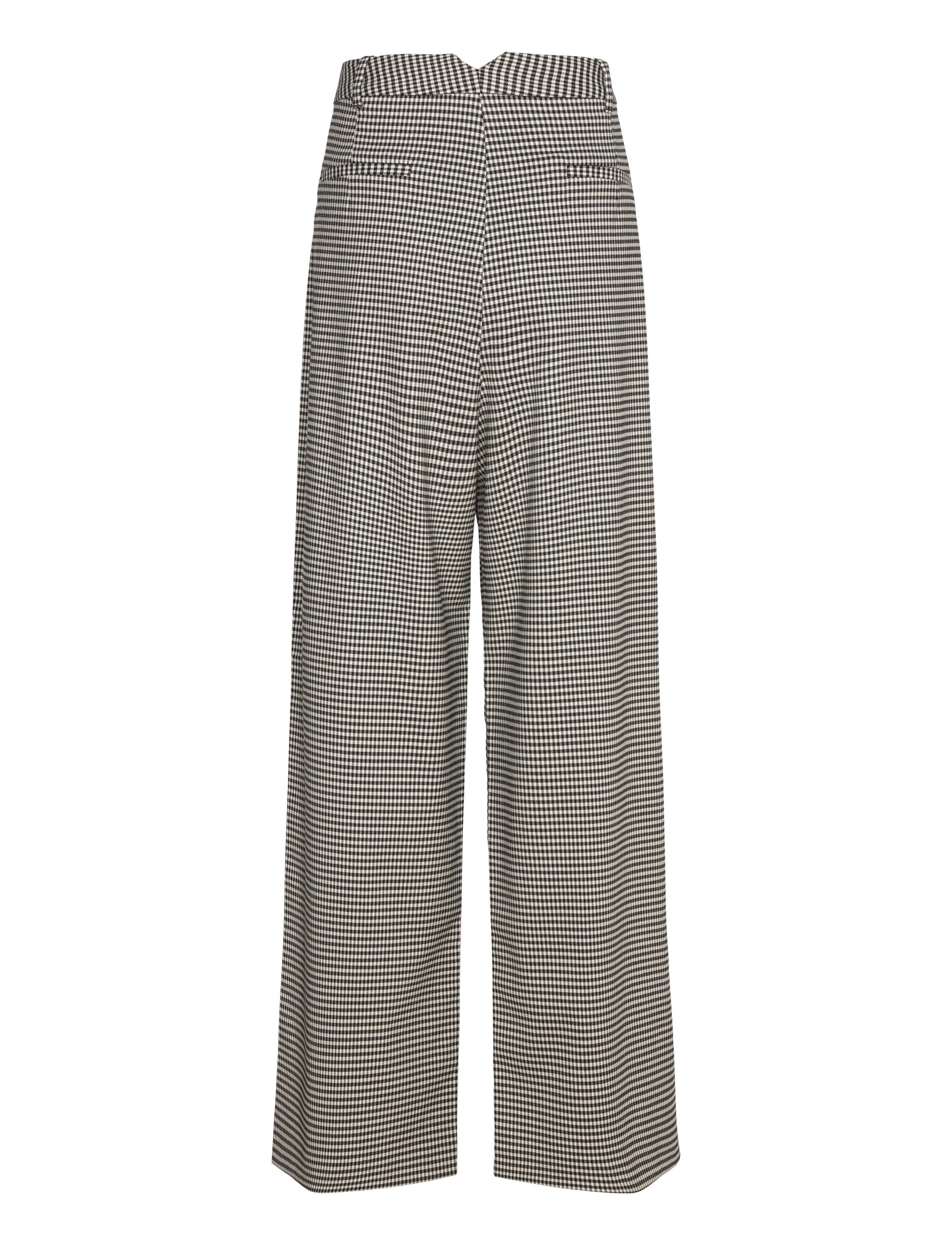 French Connection - HOLDEN HOUNDSTOOTH TROUSER - black/ecru - 1