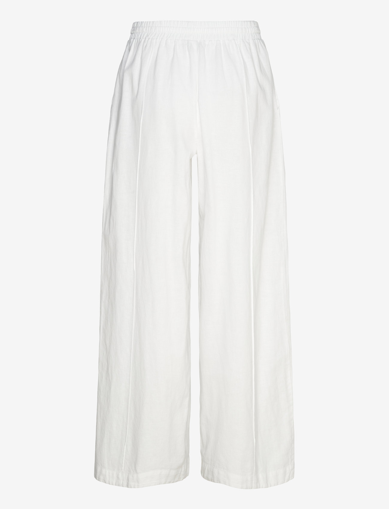 French Connection - CLARE LINEN BLEND TROUSER - linen white - 1
