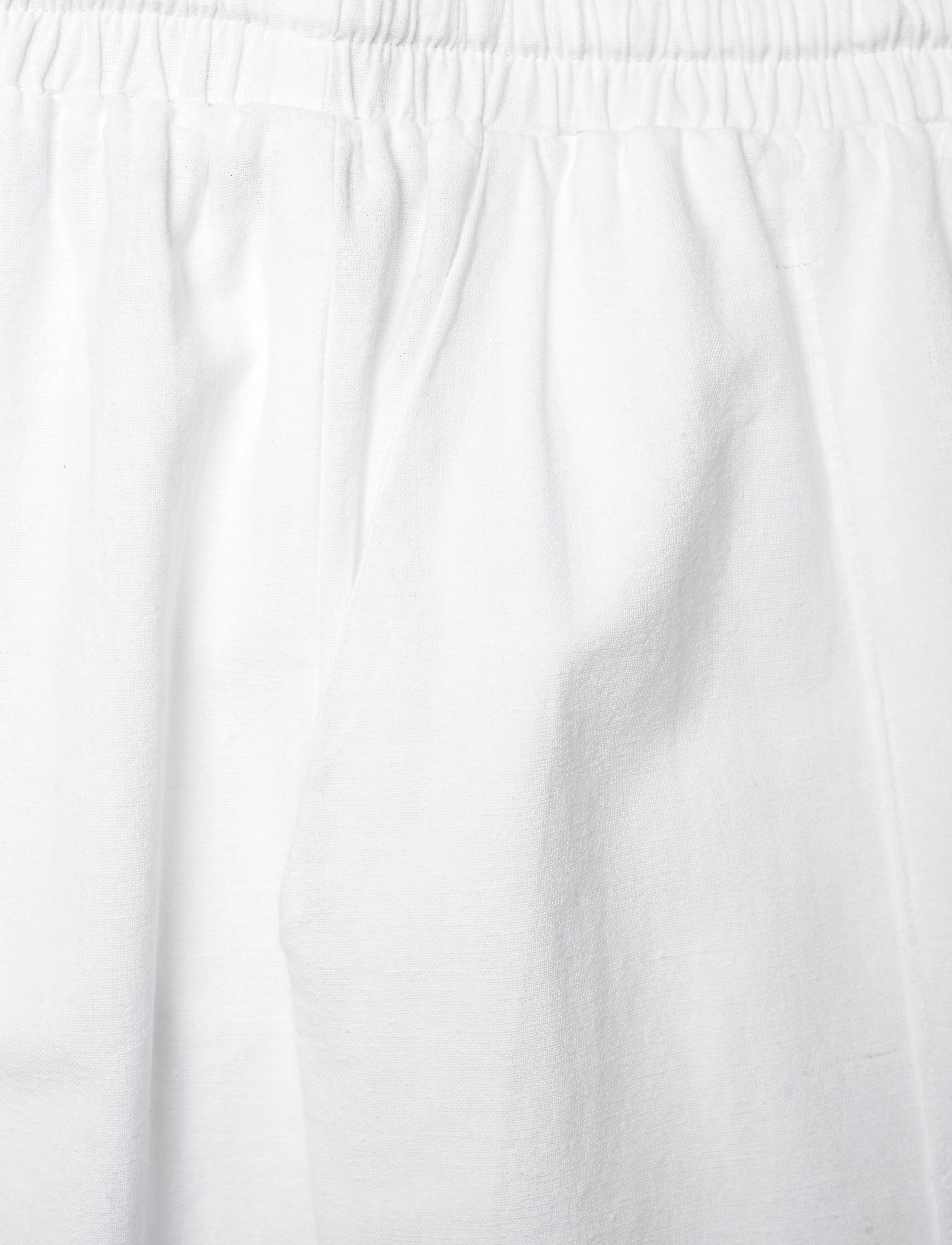 French Connection - CLARE LINEN BLEND TROUSER - linen white - 2