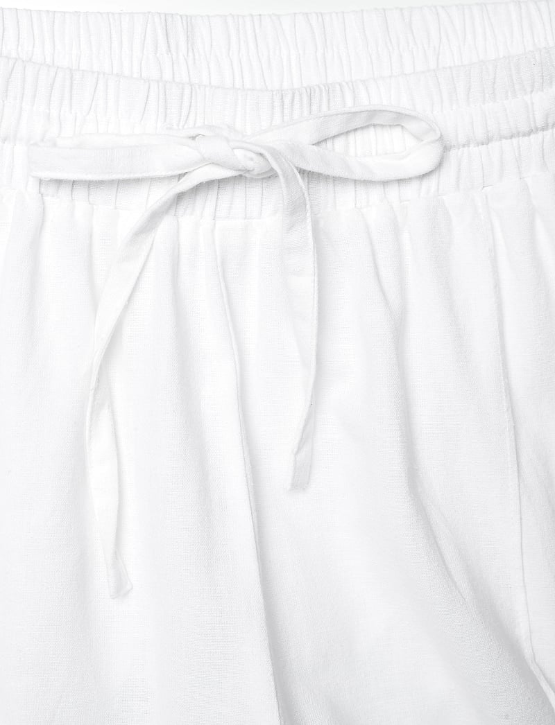 French Connection - CLARE LINEN BLEND TROUSER - linen white - 3