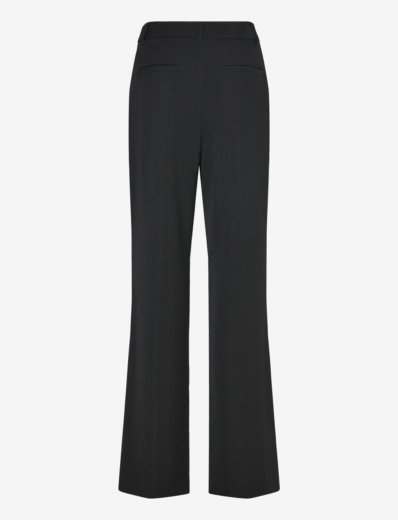 French Connection - VINNIE TAILORED SLIT TROUSER - schlaghose - black - 2