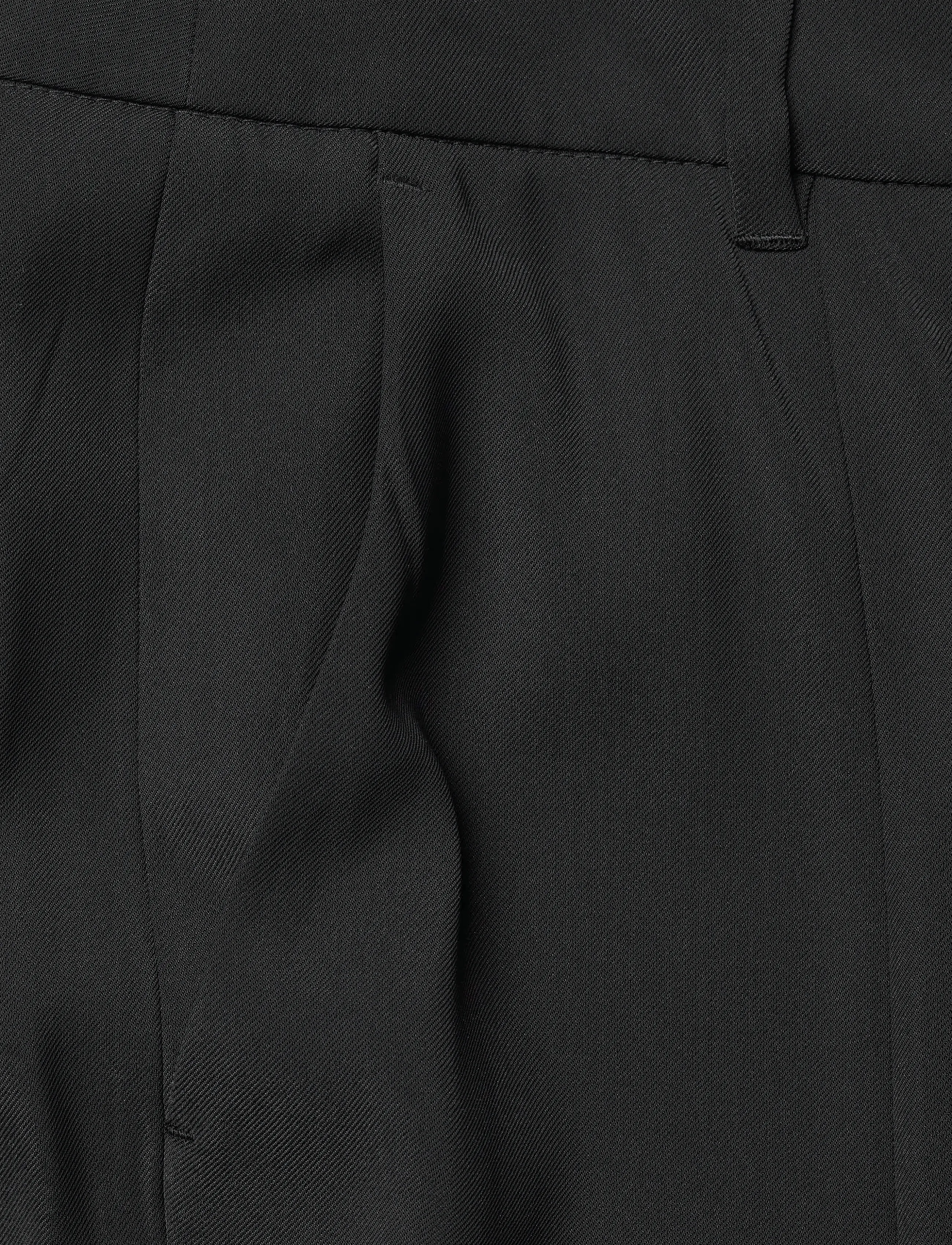French Connection - VINNIE TAILORED SLIT TROUSER - broeken - black - 4