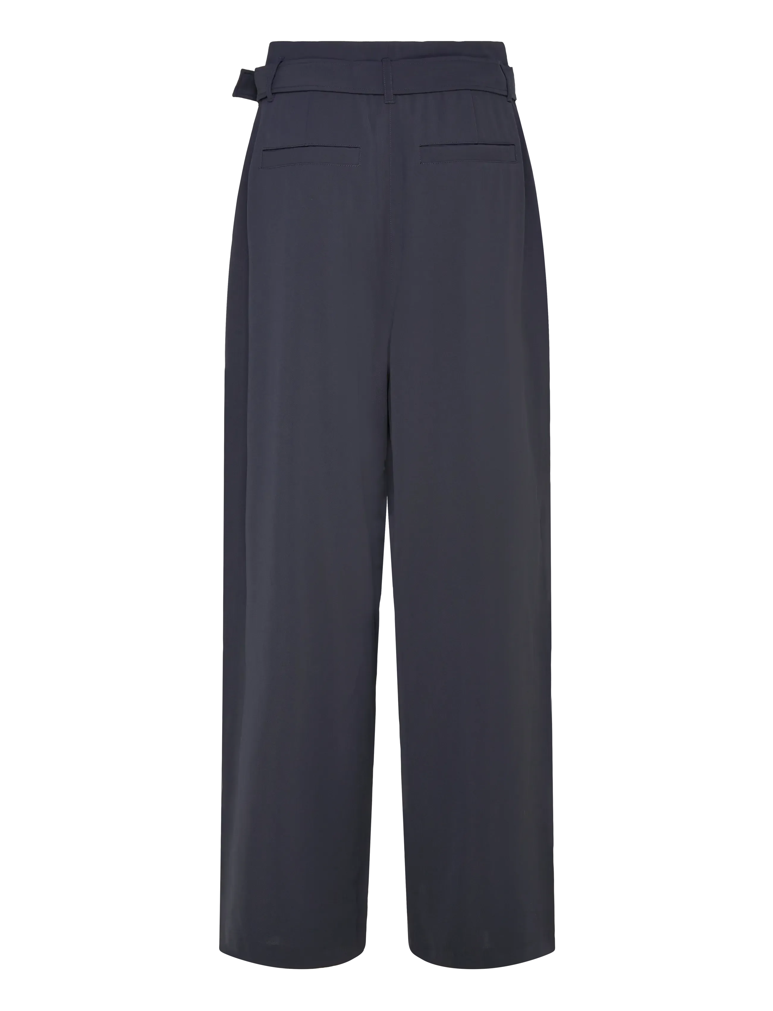 French Connection - VINNIE D.RING BELTED TROUSER - festmode zu outlet-preisen - navy - 2