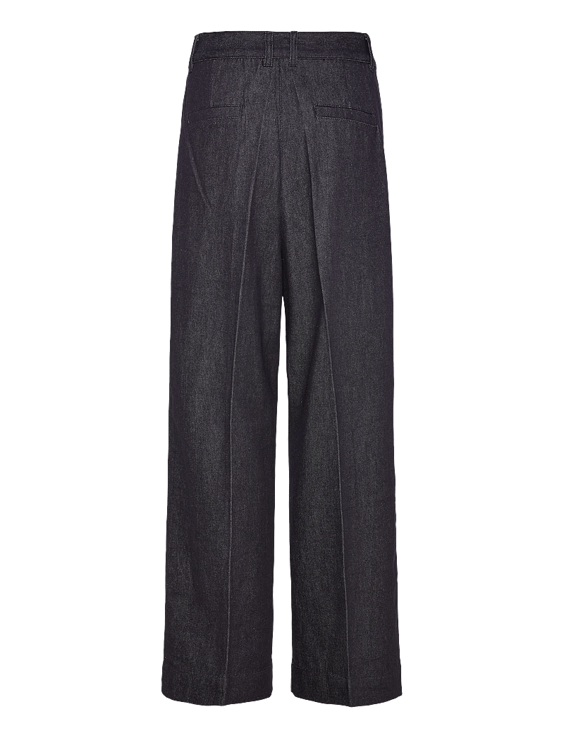 French Connection - FLETCHER WIDE LEG DENIM TROUSE - vida byxor - clean indigo - 2