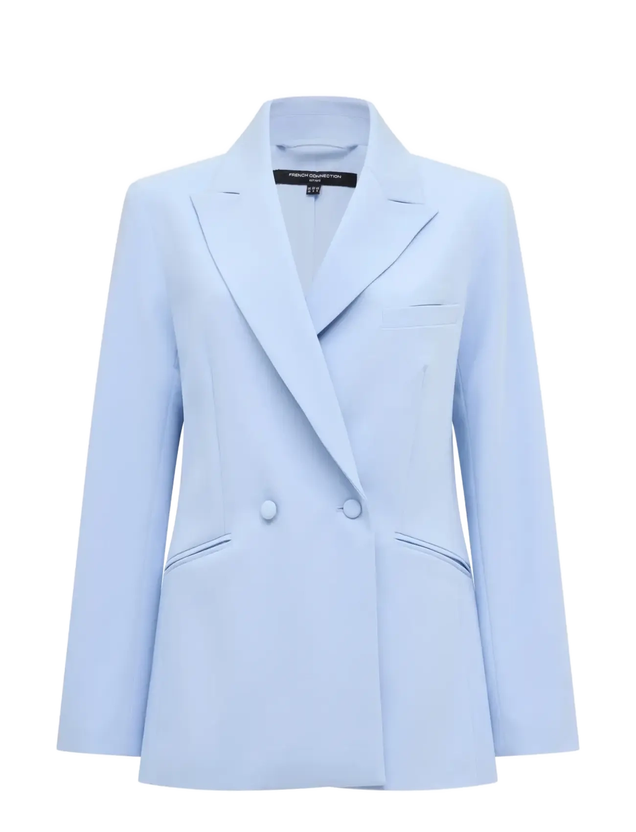 FRENCH CONNECTION Sammie Double Breasted Blazer Blau - M - Damen