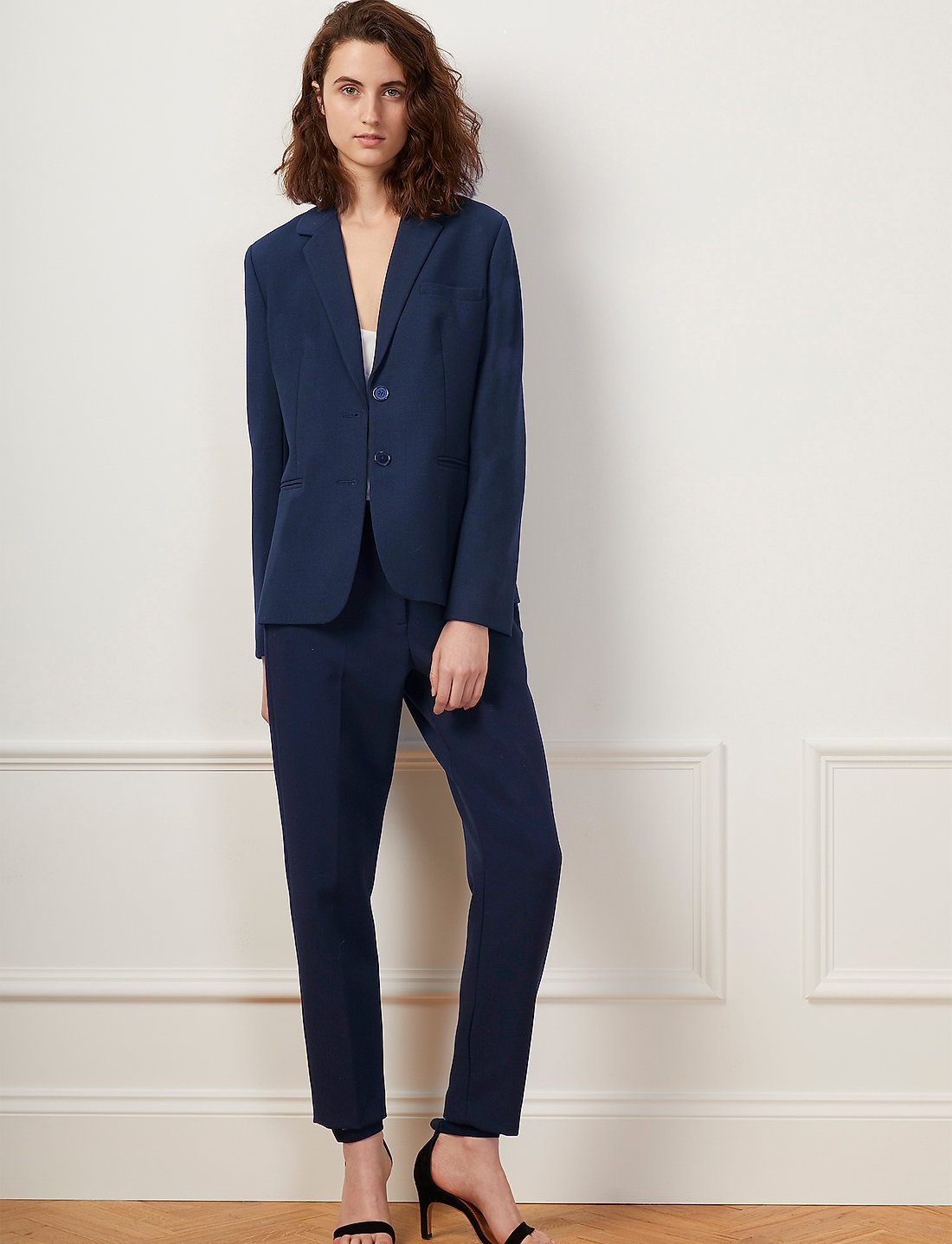 French Connection Whisper Ruth Fitted Blazer Blazers Boozt