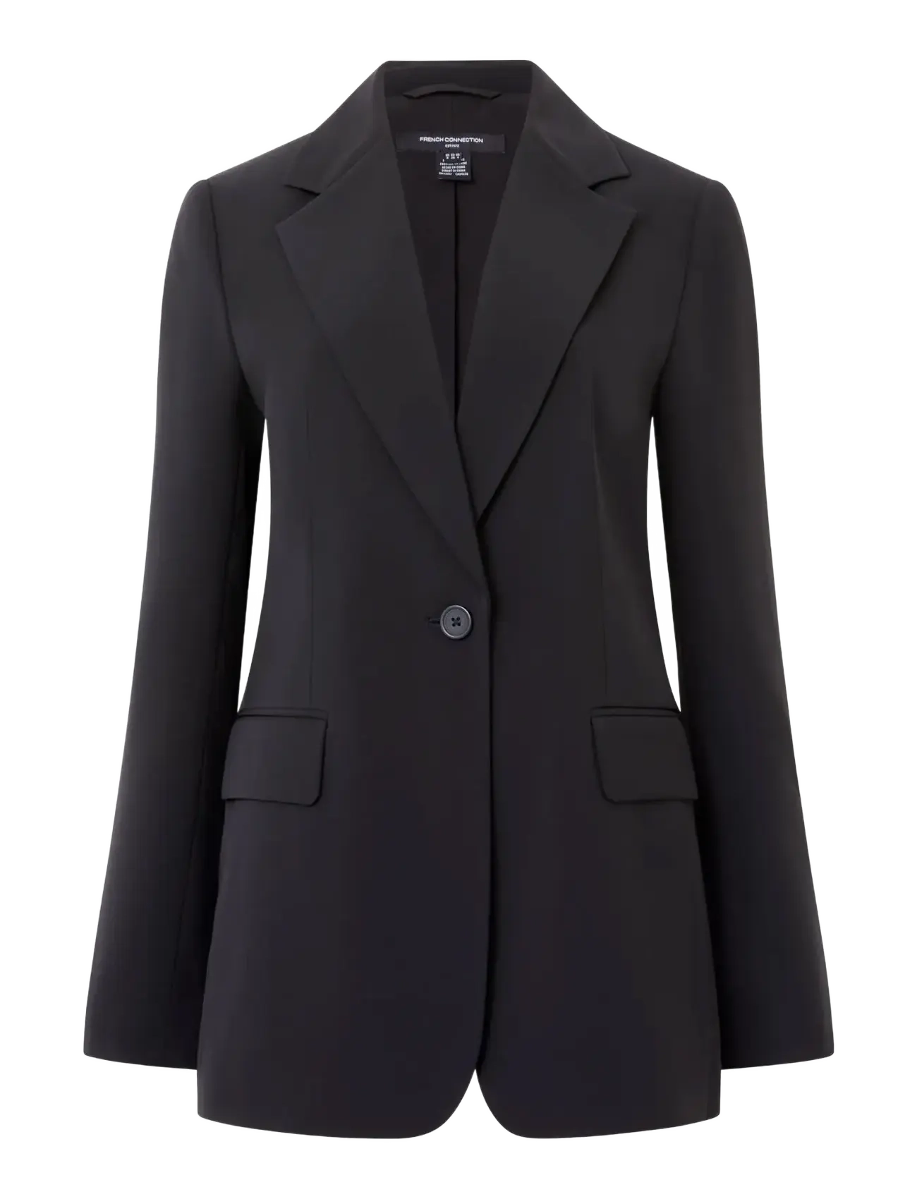 FRENCH CONNECTION Harrie Suiting Single Breasted Schwarz - 34 - Damen