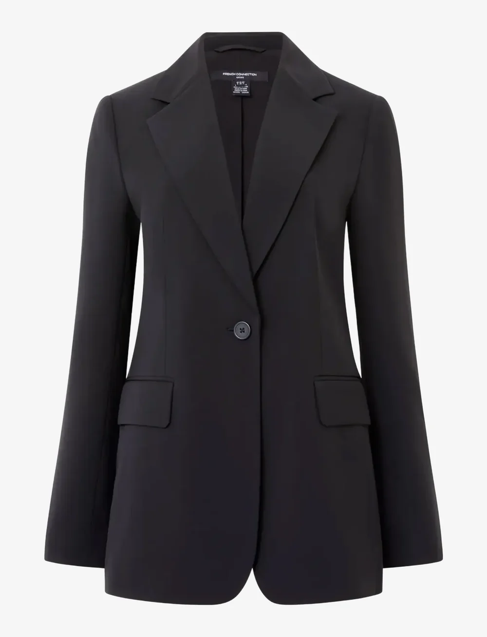 French Connection - HARRIE SUITING SINGLE BREASTED - einreihige blazer - blackout - 1