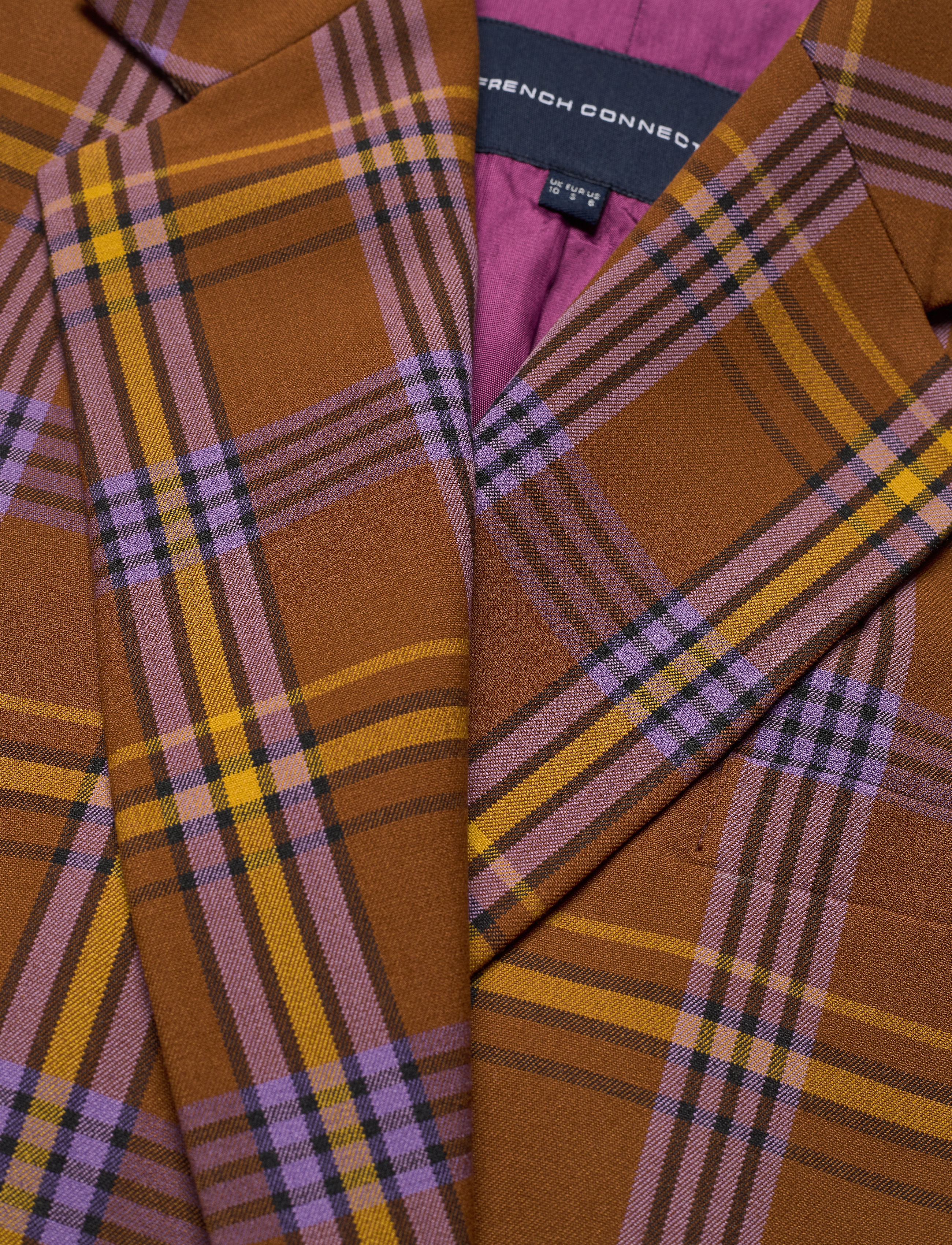 French Connection - IMMY SUITING CHKD DBL BRSTD JK - check multi - 2