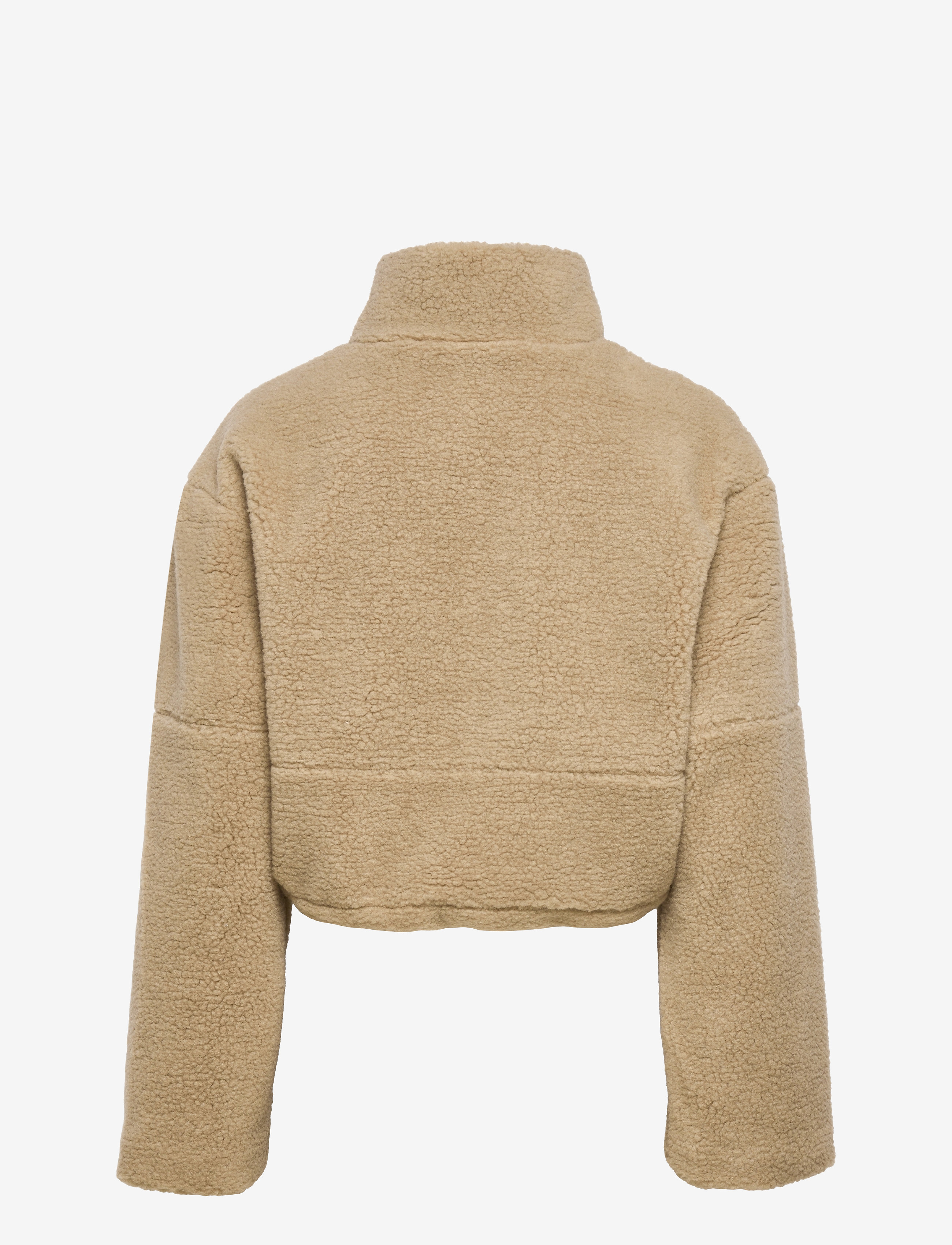 French Connection - ANAHI FAUX FUR L/S HIGH NK JKT - soft truffle - 2