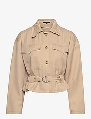 French Connection - ELKIE TWILL COMBAT JACKET - incense - 0