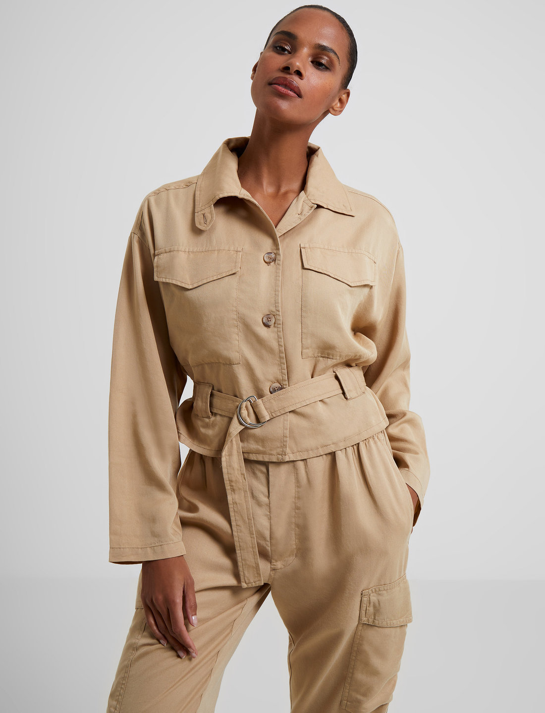 French connection khaki sales jacket