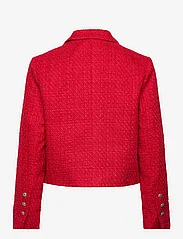 French Connection - AZZURRA TWEED CROPPED BLAZER - vakarėlių drabužiai išparduotuvių kainomis - royal scarlet - 1