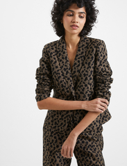 French Connection - ESTELLA JACQUARD BLAZER - party wear at outlet prices - blackout - 2