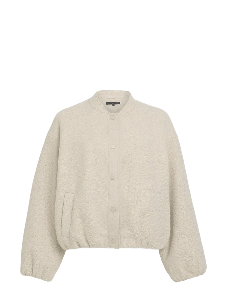 French Connection - NELLIE BOMBER JACKET - bomber jackets - oatmeal neutral - 1