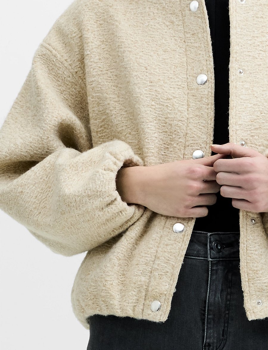 French Connection - NELLIE BOMBER JACKET - bomber jackets - oatmeal neutral - 3