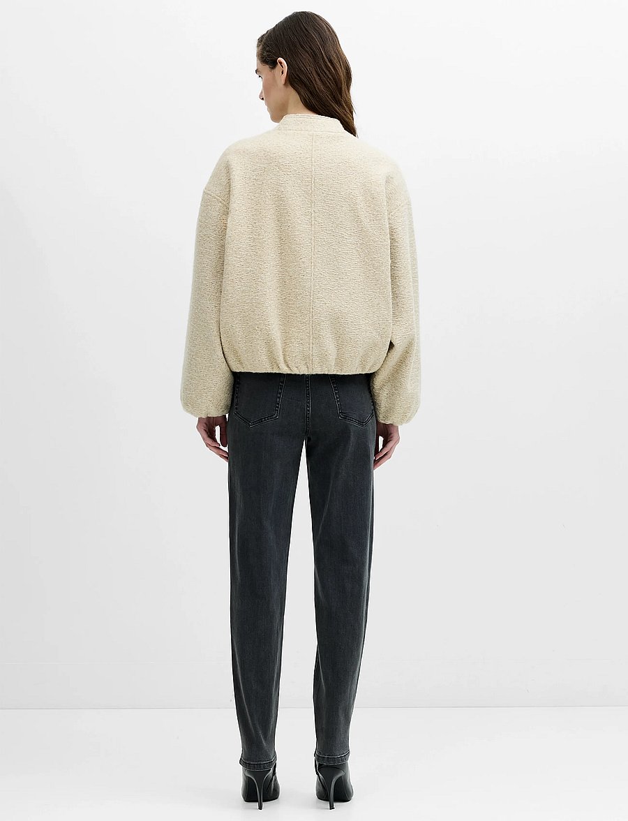 French Connection - NELLIE BOMBER JACKET - bomber jackets - oatmeal neutral - 4