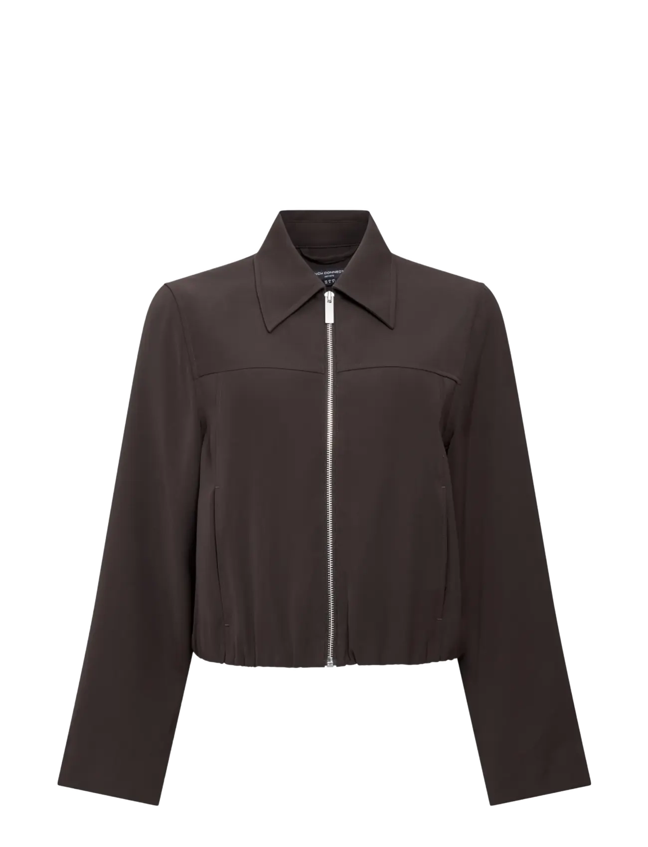 French Connection - VINNIE SUITING BLOUSSON JACKET - moch brwn/porc crm - 1