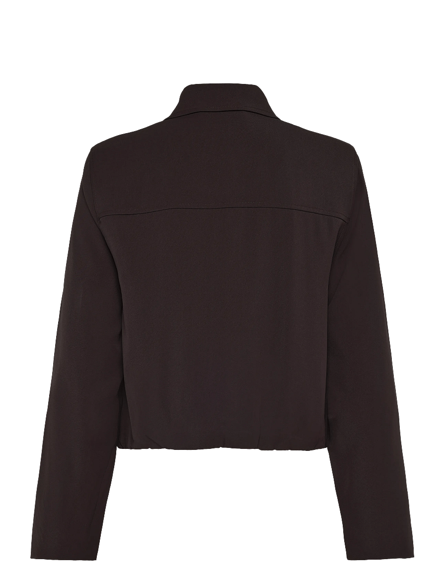 French Connection - VINNIE SUITING BLOUSSON JACKET - bomberjakid - moch brwn/porc crm - 2
