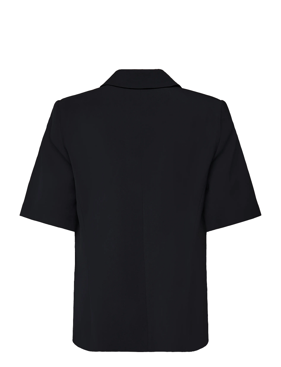 French Connection - VINNIE SUITING SHORT SLEEVE BLAZER - einreihige blazer - black - 2