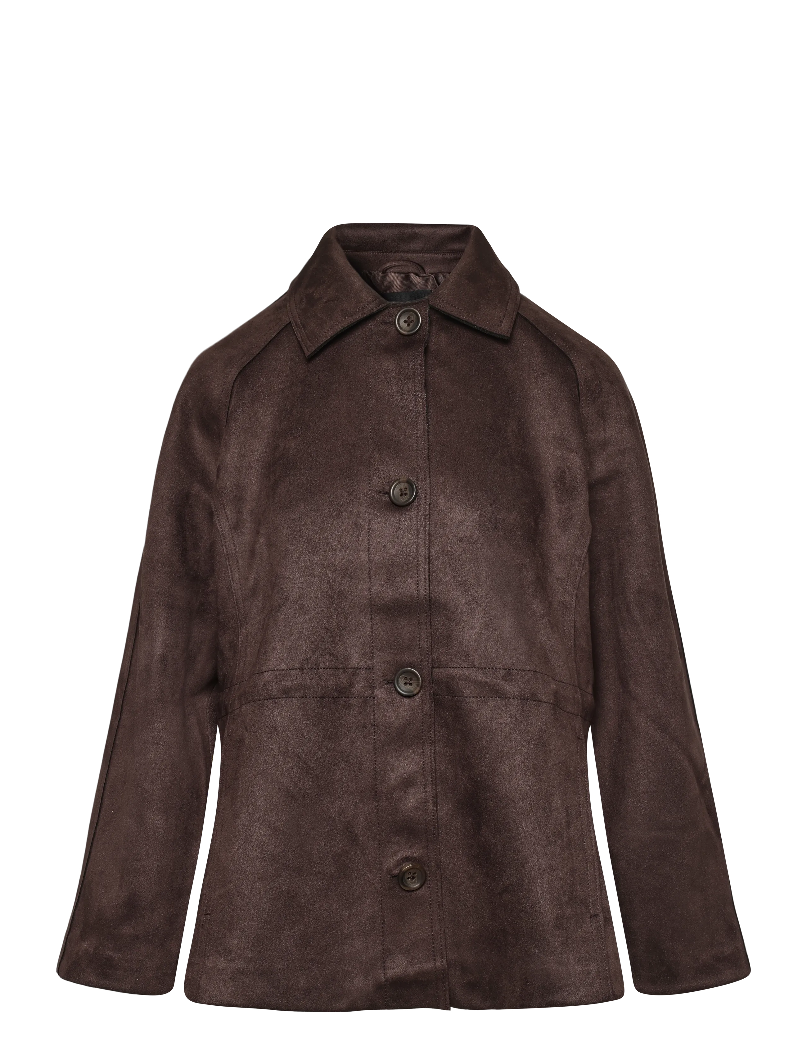 French Connection - LANEY SUEDETTE BLOUSON SHORT COAT - lette jakker - mocha brown - 1