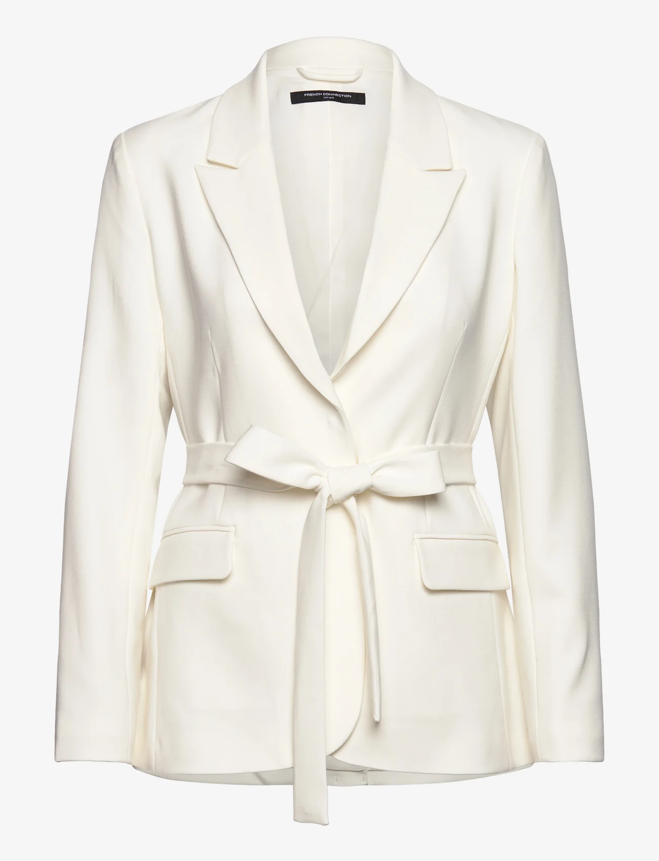 French Connection - WHISPER BELTED BLAZER - belted blazers - summer white - 1