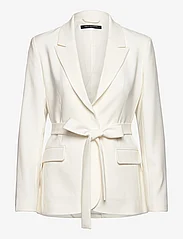 French Connection - WHISPER BELTED BLAZER - belted blazers - summer white - 1