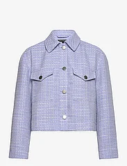 French Connection - EFFIE BOUCLE JACKET - bouclé blazers - bluebell/classic cre - 1