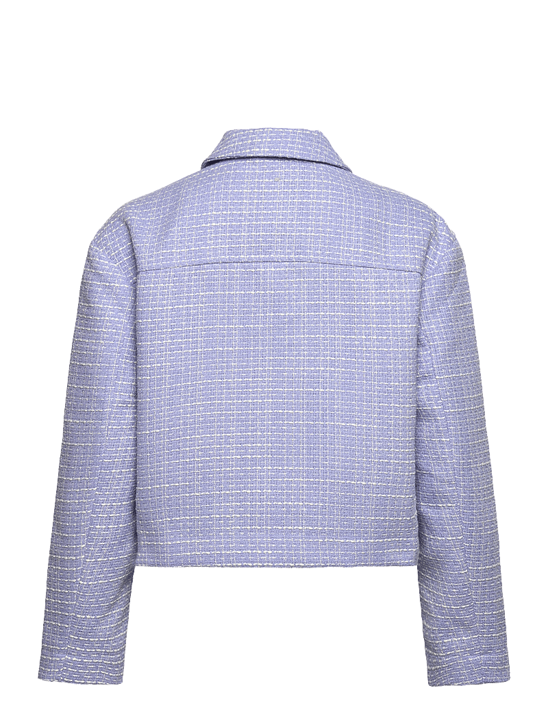 French Connection - EFFIE BOUCLE JACKET - bluebell/classic cre - 2