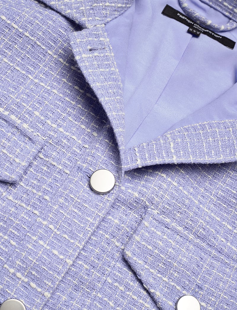 French Connection - EFFIE BOUCLE JACKET - bluebell/classic cre - 5