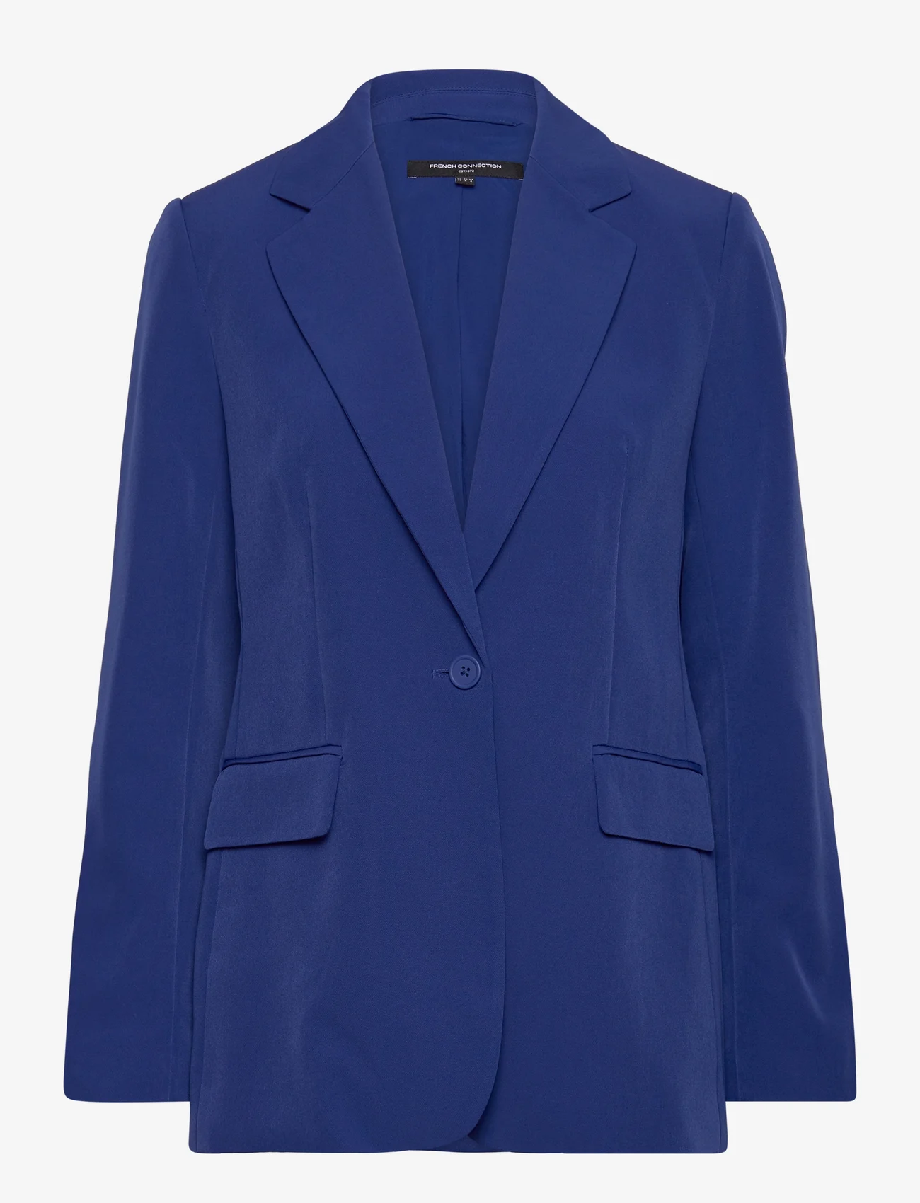French Connection - ECHO SINGLE BREASTED BLAZER - peoriided outlet-hindadega - cobalt blue - 0