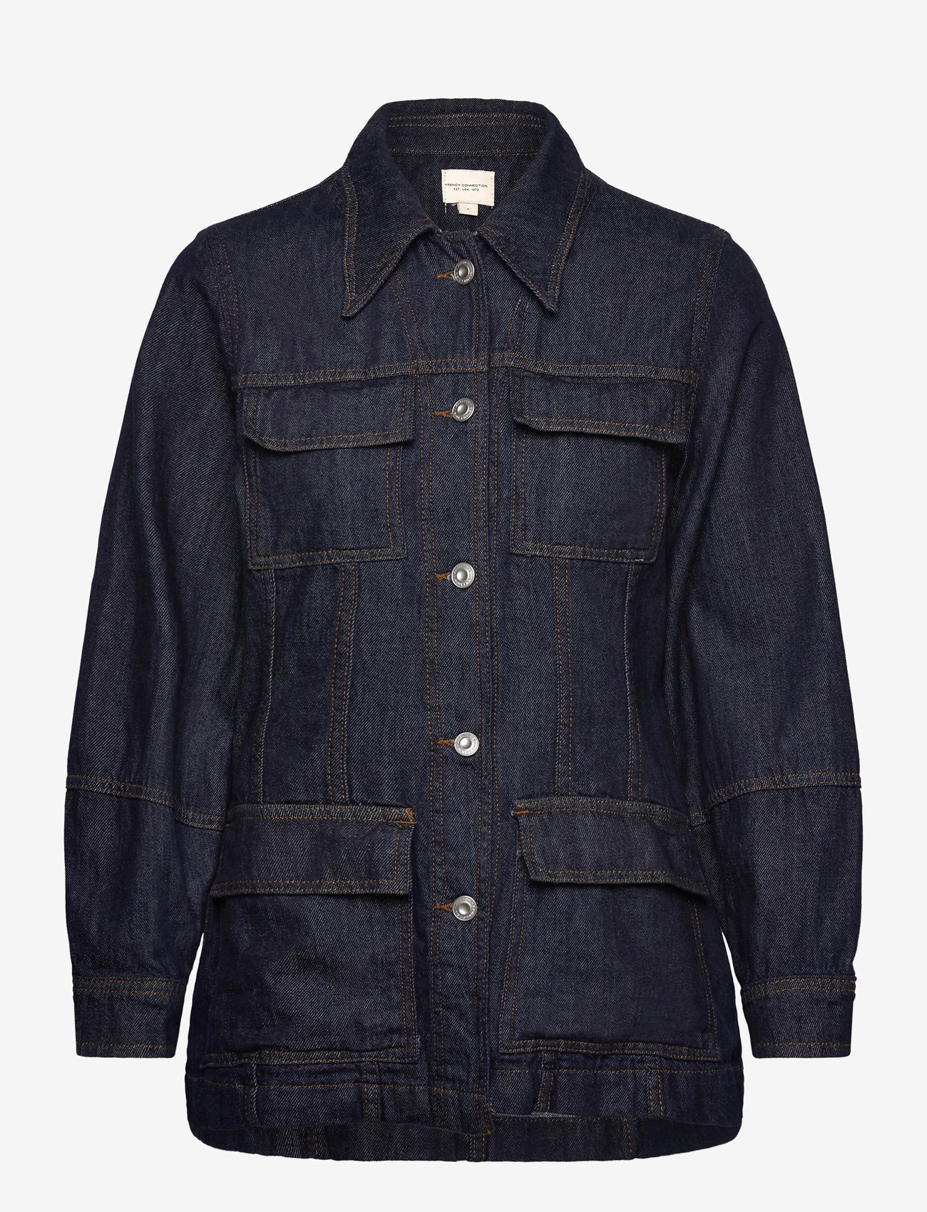 French Connection - FINLEY DENIM JACKET - indigo - 0