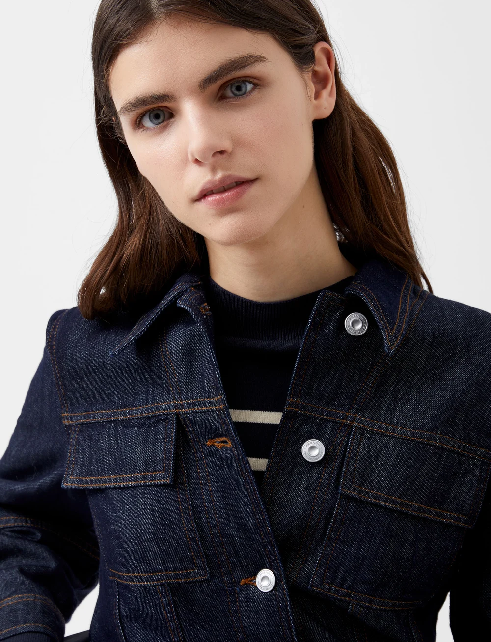 French Connection - FINLEY DENIM JACKET - denim jackets - indigo - 3