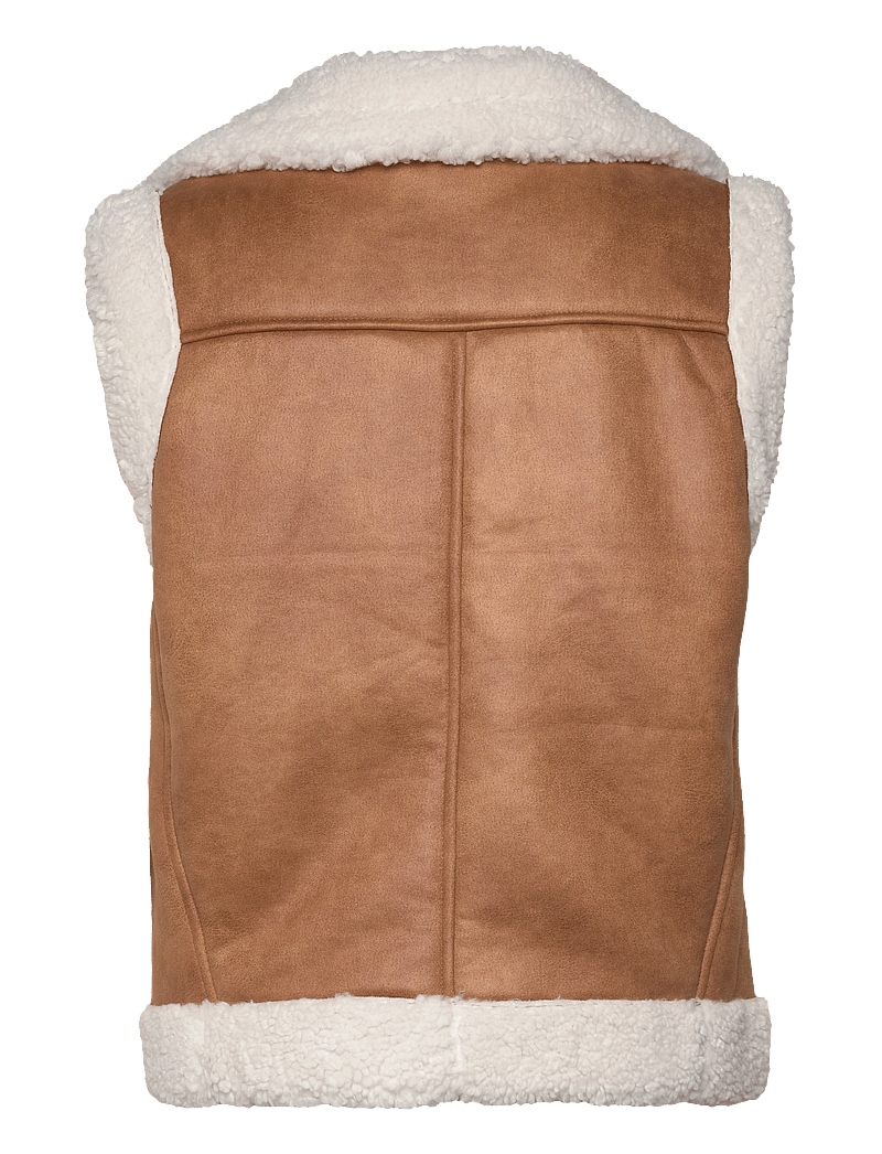 French Connection - CAMRY SUEDETTE GILLET - teddy-westen - tan - 2