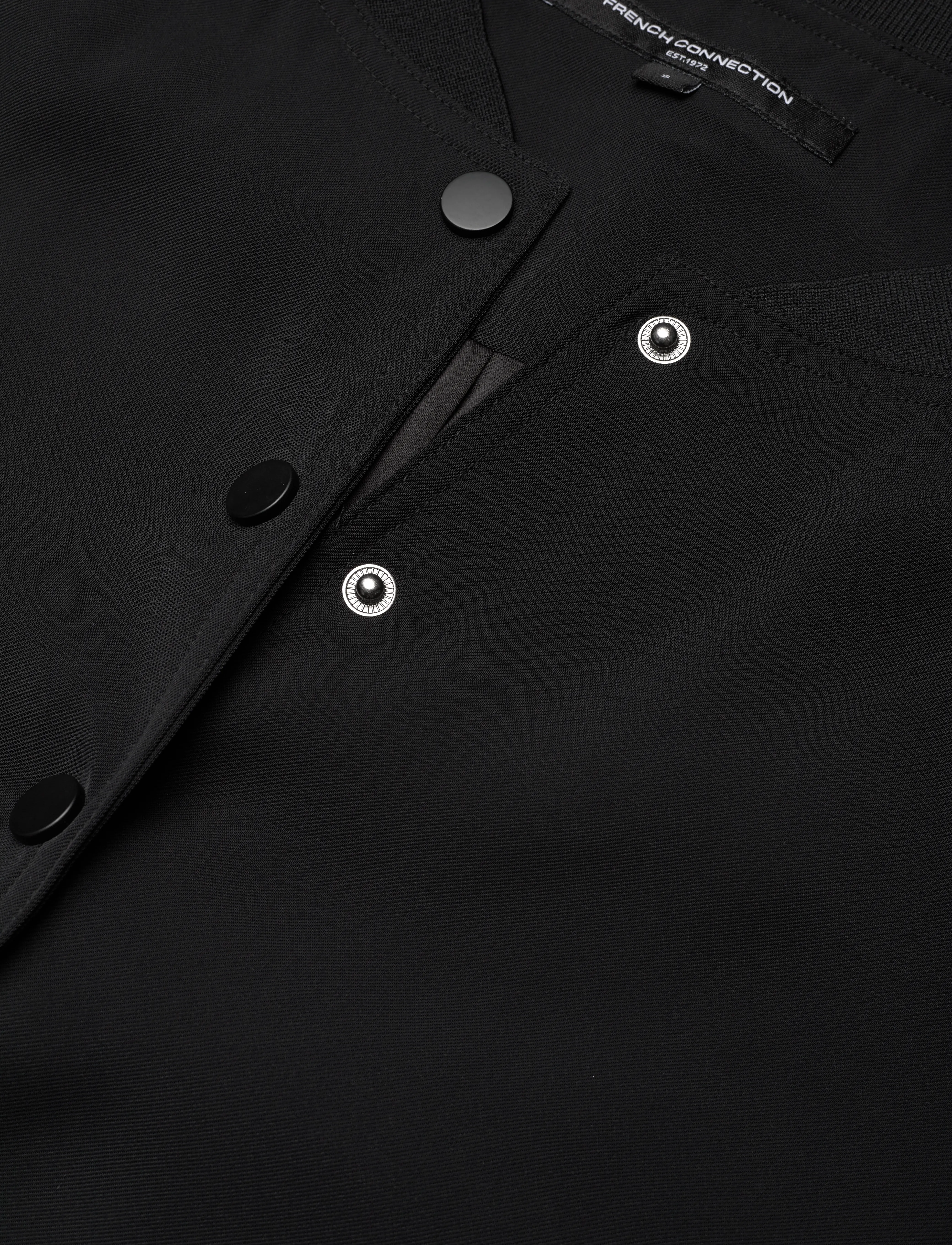 French Connection - HARRIE SUITING BOMBER JACKET - blackout - 3