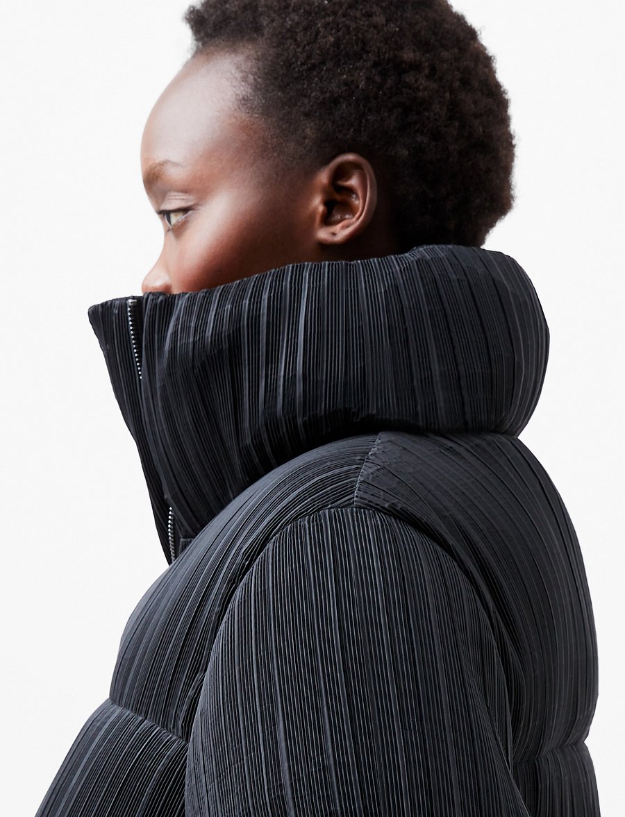 French Connection - DINARA CRINKLE PUFFER - vinterjakker - blackout - 3