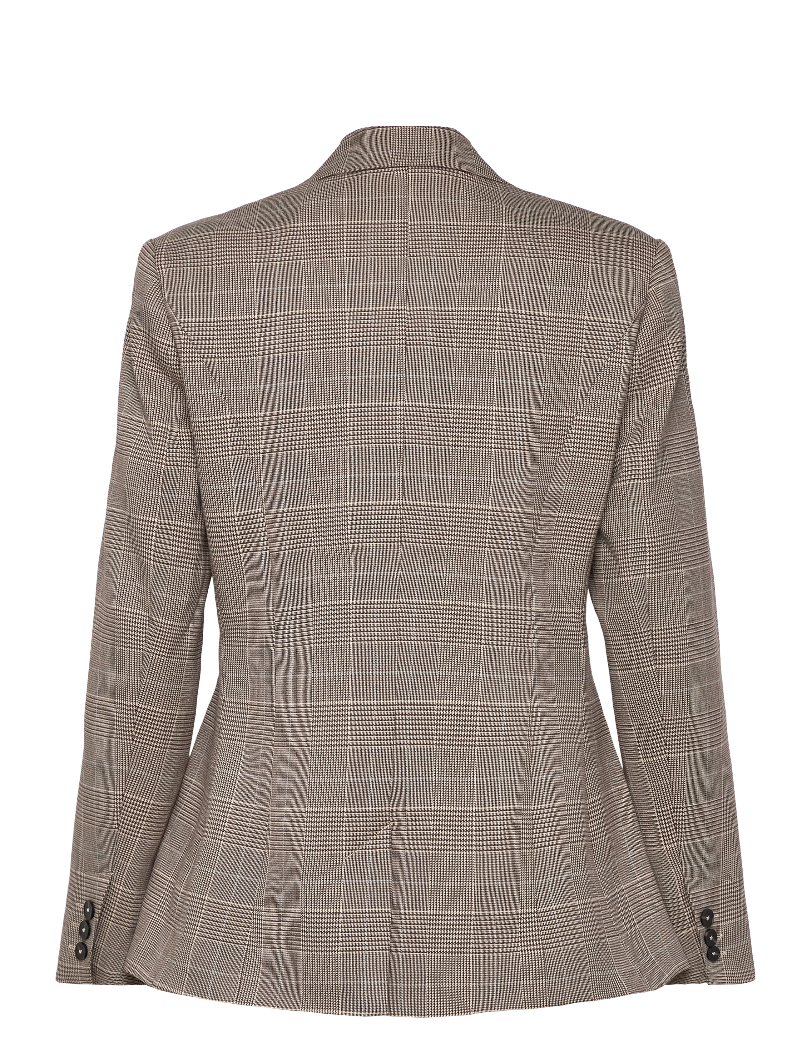 French Connection - CHESTER CHECK CINCHED BLAZER - peoriided outlet-hindadega - brown multi - 2