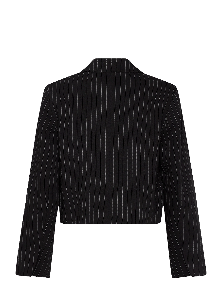 French Connection - MORGAN TAILORED CROPPED BLAZER - cropped-blazer - black winter white - 2