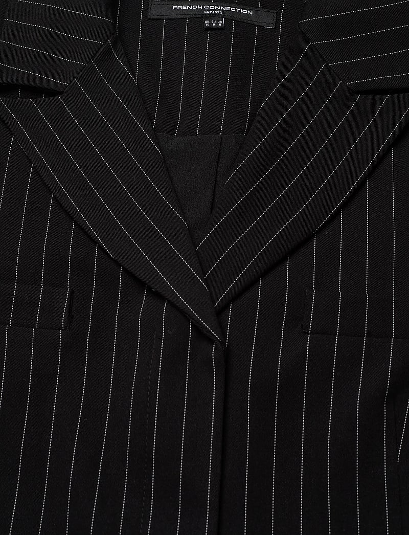 French Connection - MORGAN TAILORED CROPPED BLAZER - korte blazere - black winter white - 4