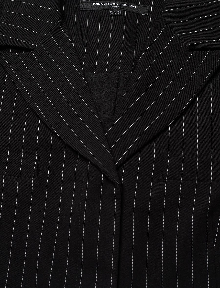 French Connection - MORGAN TAILORED CROPPED BLAZER - cropped-blazer - black winter white - 4