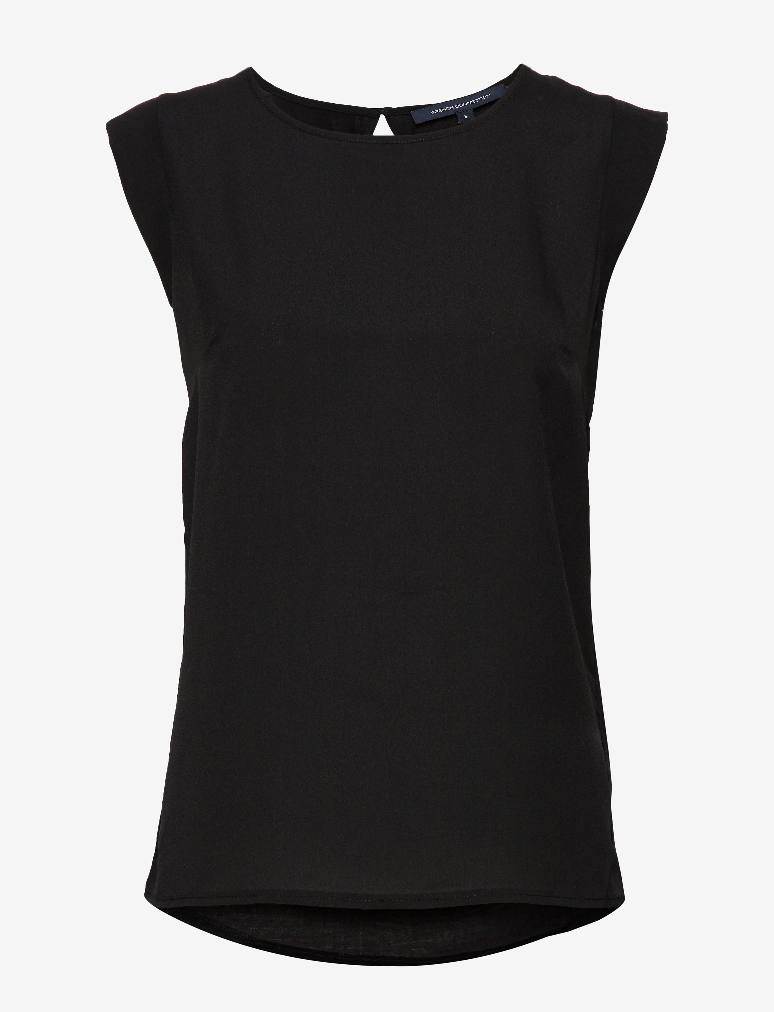 FRENCH CONNECTION Polly Plains Cappedtee Schwarz - XL - Damen