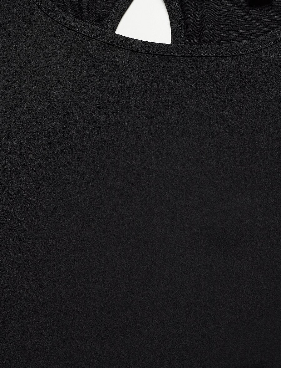 French Connection - POLLY PLAINS CAPPEDTEE - Ärmellose tops - black - 4