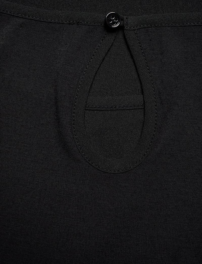 French Connection - POLLY PLAINS CAPPEDTEE - sleeveless tops - black - 5