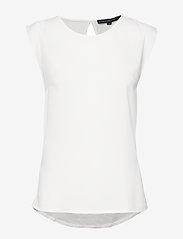 French Connection - POLLY PLAINS CAPPEDTEE - lowest prices - daisy white - 0