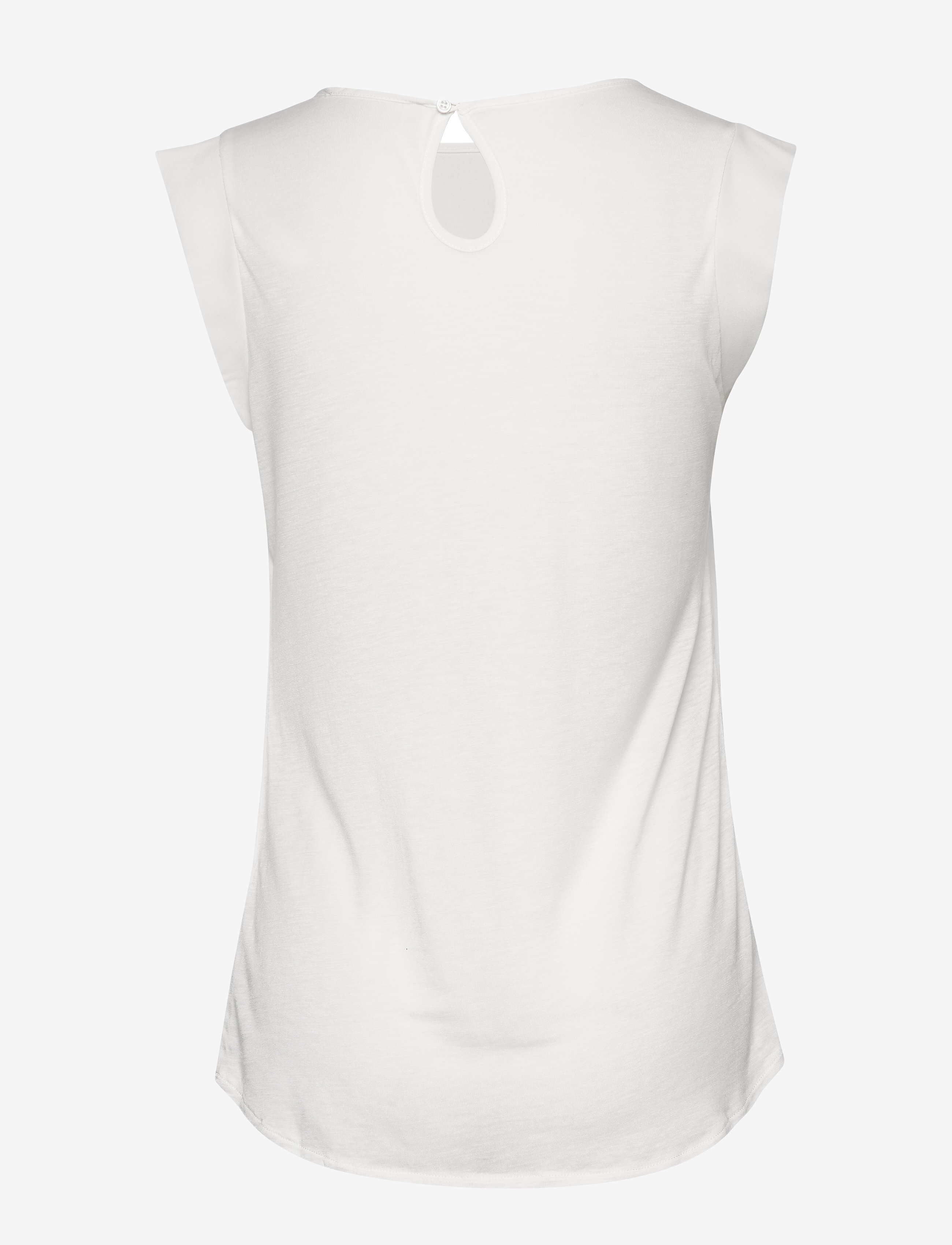French Connection - POLLY PLAINS CAPPEDTEE - Ärmellose tops - daisy white - 3