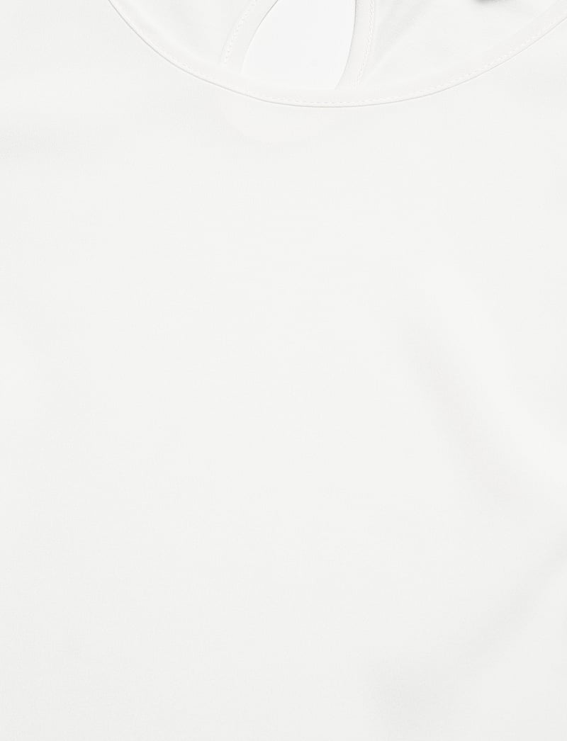 French Connection - POLLY PLAINS CAPPEDTEE - linnen - daisy white - 4