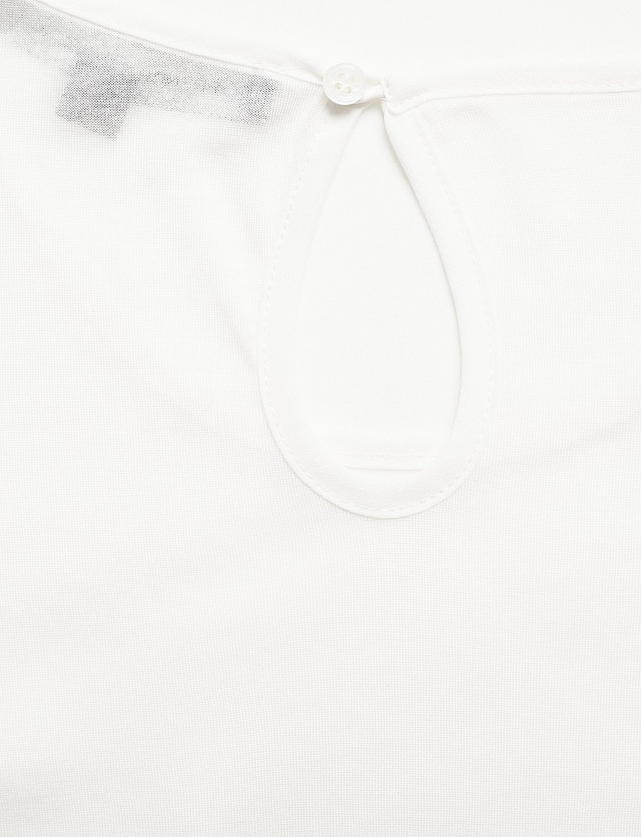 French Connection - POLLY PLAINS CAPPEDTEE - linnen - daisy white - 5